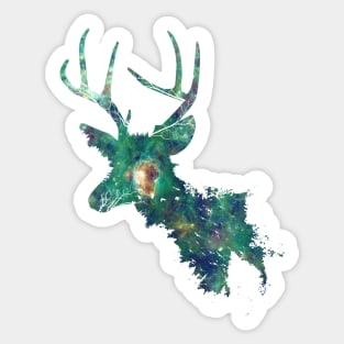 Forest Deer Sticker